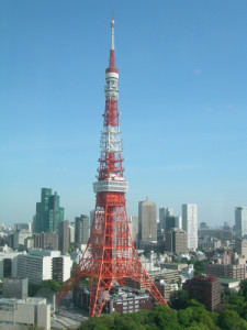 ザ・プリンス　パークタワー東京　朝ごはん　東京タワーを眺める