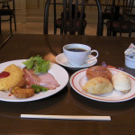 リーガロイヤルホテル東京　カフェ　コルベーユ　朝食　朝ごはん　モーニング