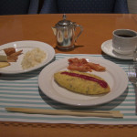インターコンチネンタルホテル東京ベイ　ブルーベランダ　竹芝　朝食　朝ごはん