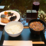 水道橋　庭のホテル　和食　モーニング