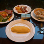 水道橋　庭のホテル　朝食　朝ごはん