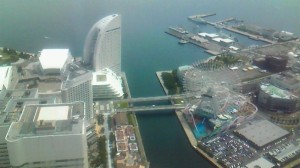 桜木町　みなとみらい　横浜ロイヤルパークホテル　景色　眺め　スカイラウンジシリウス