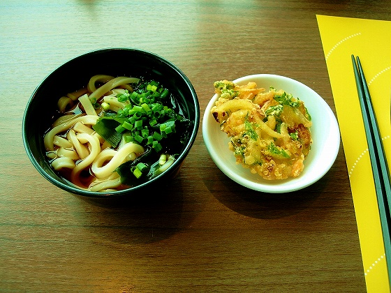 かき揚げうどん