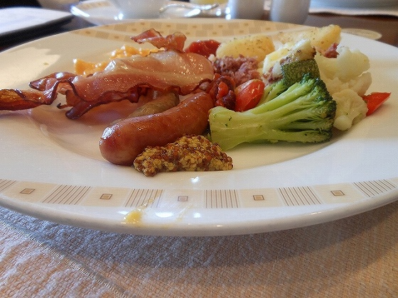 インペリアルバイキング・サールの朝食