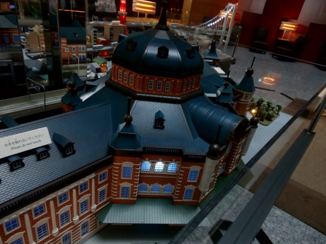 東京駅の模型