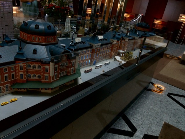 東京駅のジオラマ