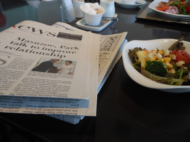 大手町にて朝活