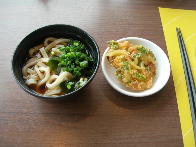 かき揚げうどん