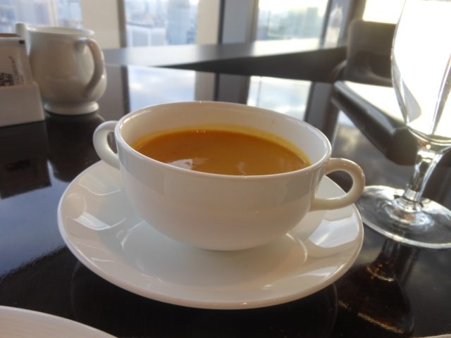 カボチャのスープ