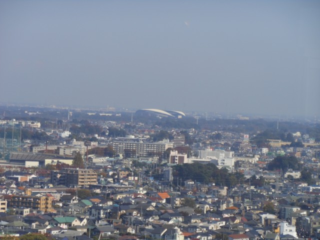 浦和の街を一望