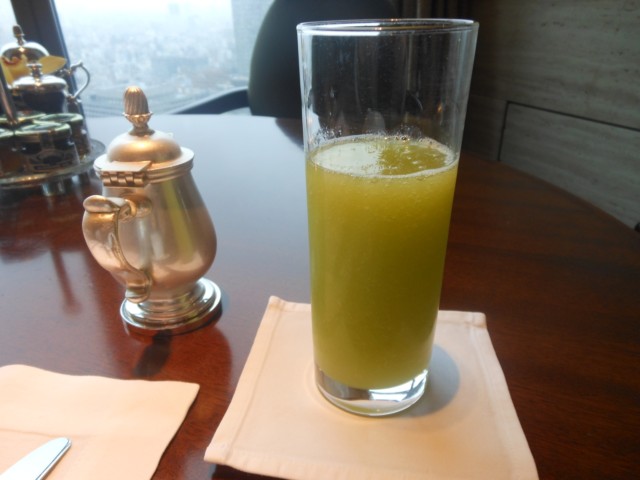 メロンジュース　ロビーラウンジ